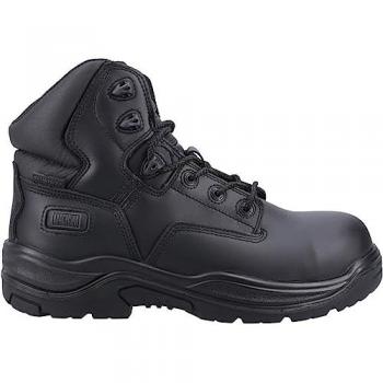 Magnum Unisex Black Leather Safety Responder Boots UK Size 4