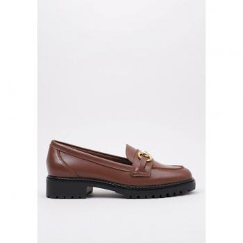 Mocasín Plano mujer Camel Sandra Fontán SANTAJUANITA 37