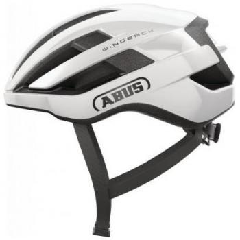 Abus WingBack Road Bike Helmet - Shiny White / Large / 57cm / 61cm