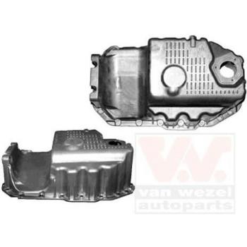 Cárter de aceite Van Wezel 5894072 sin junta para Skoda, VW y Seat