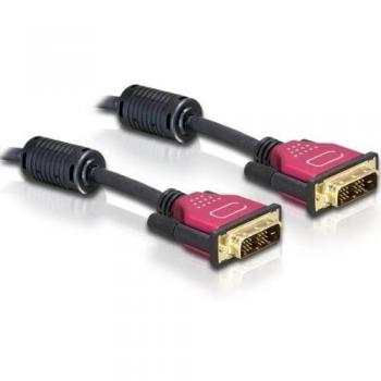 Cable DVI-D Dual-Link 24+1 macho a macho, 2 metros, alta calidad