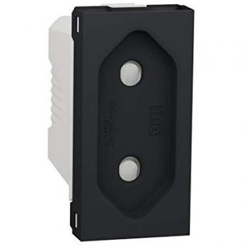 Base de Enchufe Schuko 2P 10A 1 Módulo Antracita Schneider Electric NU303154