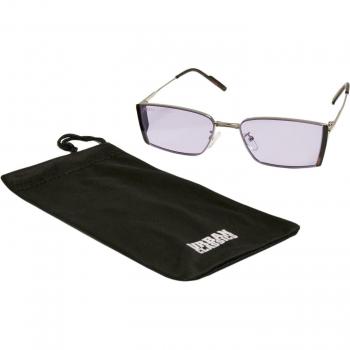 Urban Classics Ohio Unisex Sunglasses - Lilac/Silver, One Size