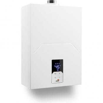 Cointra CETI 10B - Calentador de Gas Butano Estanco 10 Litros con Encendido Electrónico, Display Touch Control, Eficiencia Energética Clase A, Incluye Kit de Salida de