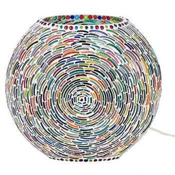 Lámpara Marroquí de Sobremesa Multicolor 25x25x13 cm