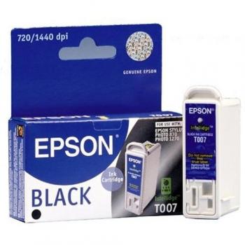 Cartucho de tinta negro Epson T007 (540 páginas)