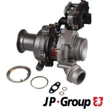 JP GROUP Cargador y Turbocompresor 1417401600, sistema de carga, características: compatible con vehículos específicos, alta eficiencia en la compresión de aire, diseño optimizado para rendimiento mejorado, fácil instalación y durabilidad