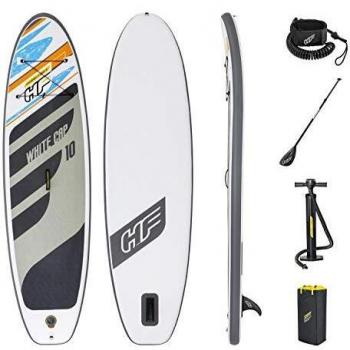Tabla de Paddle Surf Hinchable con Accesorios Bestway Hydro-Force Blanco 305 x 84 x 12 cm