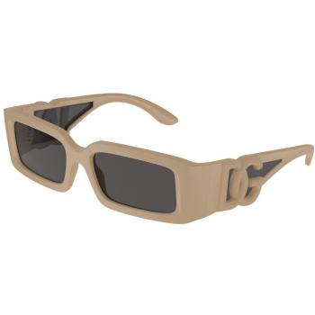 Dolce & Gabbana DG6197 Unisex Squared Sunglasses Beige 53mm