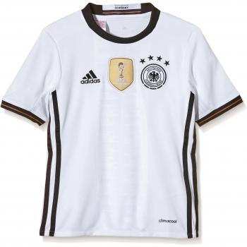 adidas DFB H Jsy Y - Camiseta para niño, Euro 2014, color blanco / negro, talla 164