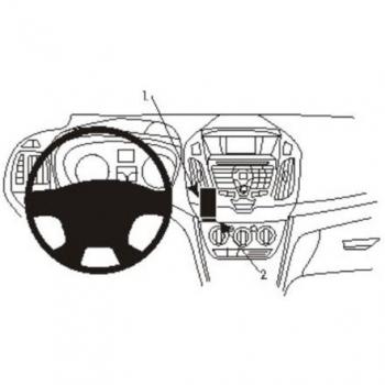 Brodit ProClip Center Mount for Ford Tourneo Connect 2014 - 20xx | Ford Transit Connect 2014 - 20xx