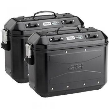 PACK 2 MALETAS GIVI TREKKER DOLOMITI 36L BLACK LINE