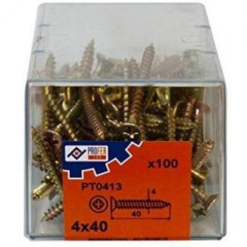 PROFER TOP - Tornillo Madera Bicro C/100 Profer Top 4X40 Mm