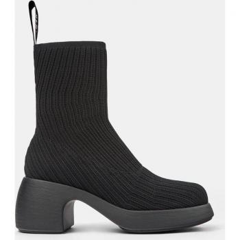 CAMPER Thelma - Women's Black Cotton Ankle Boots, Size 36/6