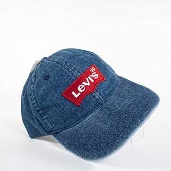 Levi's Big Batwing Ball Cap Denim Gorra, Azul