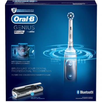 Oral-B Genius 9000N Cepillo de Dientes Eléctrico Tecnología Braun, Blanco