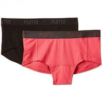 Puma PUMA BASIC MINI SHORT 2P-Bóxer Mujer    Rosa