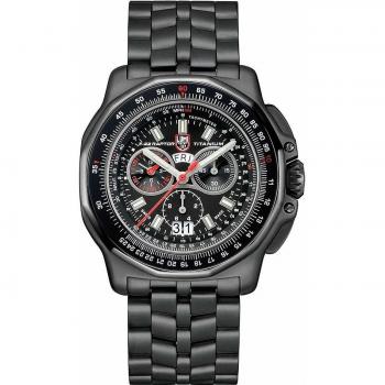 Reloj Luminox XA.9272 Cronógrafo de Titanio para Hombre F-22 Raptor 44mm 200M Negro