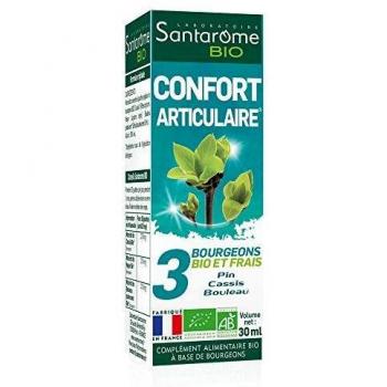Santarome Bio Confort Articular 30ml - Macerados de Bourgeones, Gemmoterapia, Pin, Cassis y Abedul