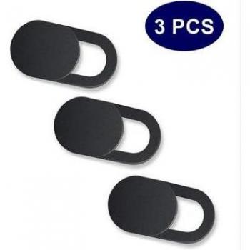 Cubierta Universal para Cámara Web Ultra Fina con Deslizante y Pegatina de Privacidad para iPhone, MacBook, iPad y Portátiles