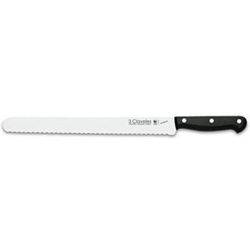 3 Claveles - Cuchillo de fiambre uniblock, tamaño 30