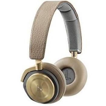 B&O PLAY by Bang & Olufsen BeoPlay H8 - Auriculares encima de la oreja inalámbricos y con cancelación del ruido, compatibles con iOS y Android, para Smartphones y tabletas, arcilla brillante