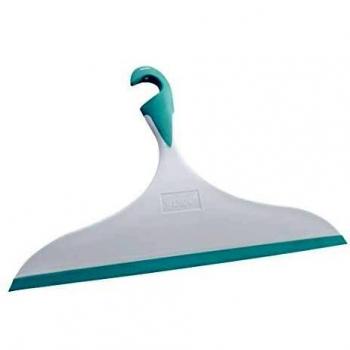WENKO Limpiador para el baño Loano XXL azul claro/blanco - pour la baignoire et la douche, Plástico