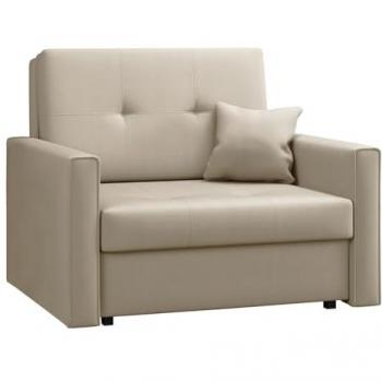 Sillón Columbus 104, Tapiz Manila 02, Patas de Metal, 85x103x98cm, Muebles Ya Montados
