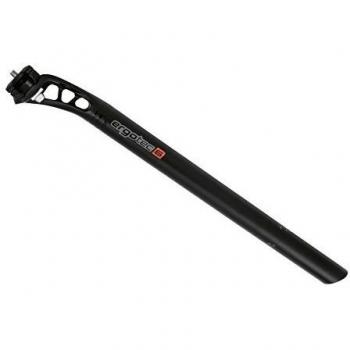 Hook Evolution Adjustable Seatpost 31.6 x 400 mm, Offset 15 mm, Black Aluminium