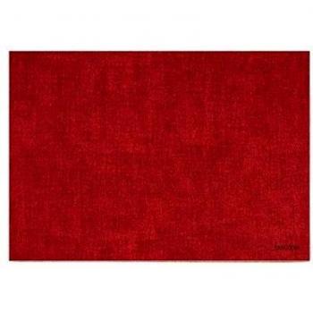 Mantel individual de doble cara rojo Tiffany 43x30cm