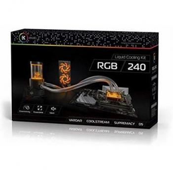 EK Water Blocks EK-KIT - Tarjeta de video RGB 240, color negro