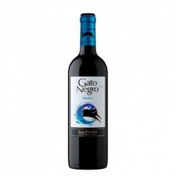 Vino Gato Negro Merlot 750 ml