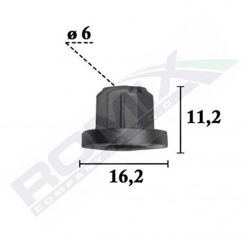 Pinza para tapicería ROMIX ROM C70323 - Herramienta de sujeción, fabricada en acero inoxidable, mango ergonómico antideslizante, diseño compacto para fácil manejo, ideal para trabajos de tapicería y