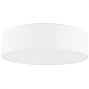 Lámpara de Techo Boho Moderna Rena Ø 45 cm Polialgodón Blanca