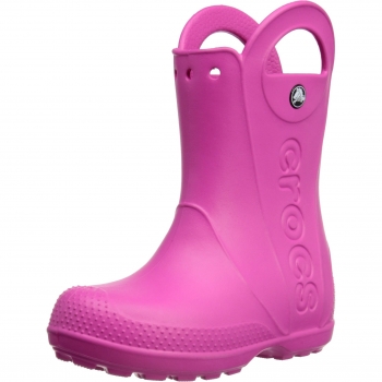 Crocs Handle It Rain Boot Kids 12803-001-121 - Botas para niños, color Rosa