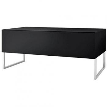 Mueble TV Norstone Khalm 140 Negro con Diseño Moderno y Acabado Elegante