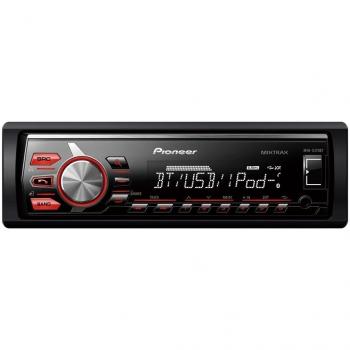 Pioneer MVH-X370BT - Radio RDS para coches de 4x50 W para iPod, iPhone, Android 4.0, negro