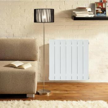 Radiador Eléctrico Programable de Inercia Seca 1500W Blancos