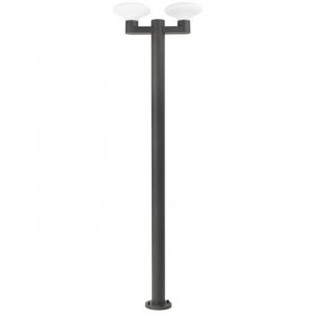 Farola Exterior LED Faro Barcelona Blub'S 74435F2-03 Gris Oscuro