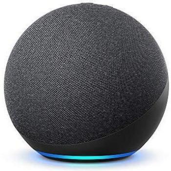 Echo (4.ª generación), versión internacional | Sonido de alta calidad, controlador de Hogar digital integrado y Alexa | Antracita | No disponible en portugués (Portugal)