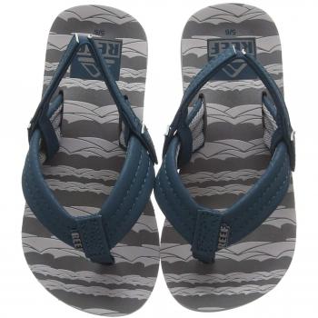 Reef Ahi, Chanclas para Niños, Gris