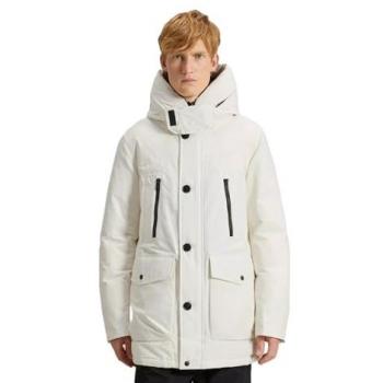 Woolrich Men's Winter Jacket - Yellow Cream, Size S