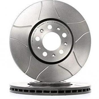 Disco de freno BREMBO MAX LINE 09.7010.76, compatible con SEAT Ibiza, Leon, Toledo, Cordoba y VOLKSWAGEN Golf, Polo, Bora, New Beetle y AUDI A3,