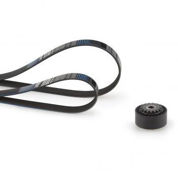 Kit de correas trapeciales Poli V GATES K023PK753 para Renault Clio 2 y Kangoo I