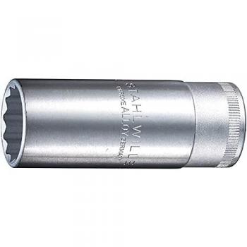 Boca de Llave de Vaso Largo 1/2 (12.5mm) Poligonal Stahlwille 51A - 1 3/8 L.83mm