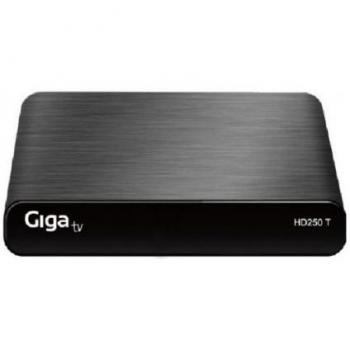Receptor TDT - GigaTV HD250 T, MPEG-2/4, H.264, HDMI, HD, SD, DVB-T2