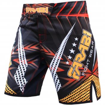 MMA Shorts Compitiion Training Cage Fight Kick Boxing Muay Thai Pant, Size Guideline in Pictures Area