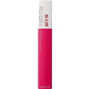 Maybelline Superstay Matte Ink Longlasting Liquid, Pink Lipstick, Up to 12 Hour Wear, Non Drying, 30 Romantic