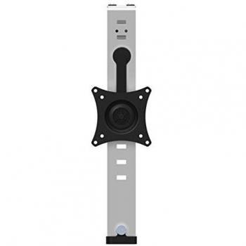 StarTech.com Cubicle Monitor Mount - Cubicle Wall Single Monitor Hanger - Up to 34 VESA Mount Display - Height Adjustable Ergonomic Office Cubicle Hanging Flat Panel Hook & Clamp Bracket