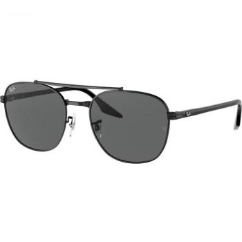 Ray-Ban RB3688 002/B1 Unisex Square Black Sunglasses